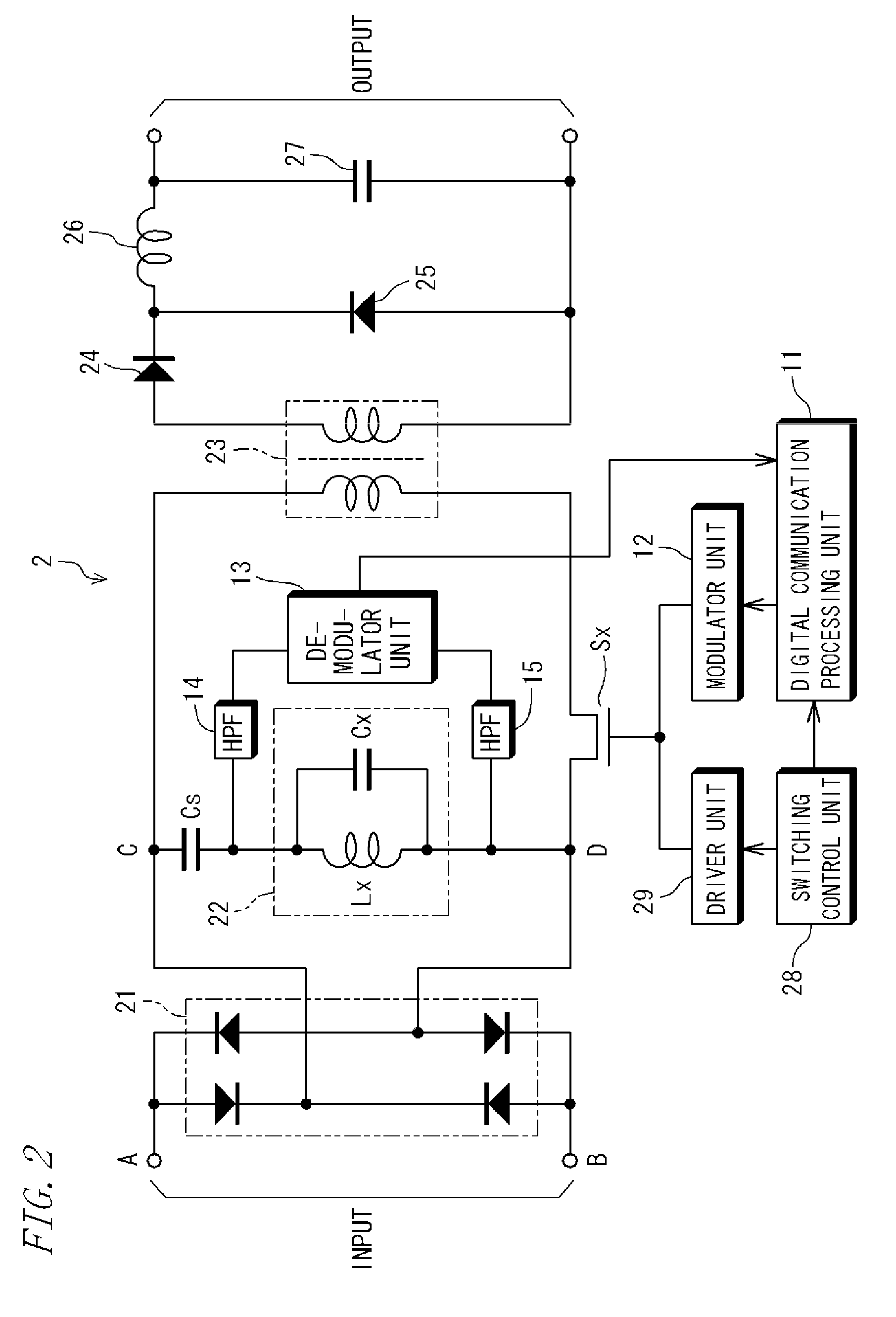 Power line communication device, power supply circuit with communication function, electric appliance, and control and monitoring system