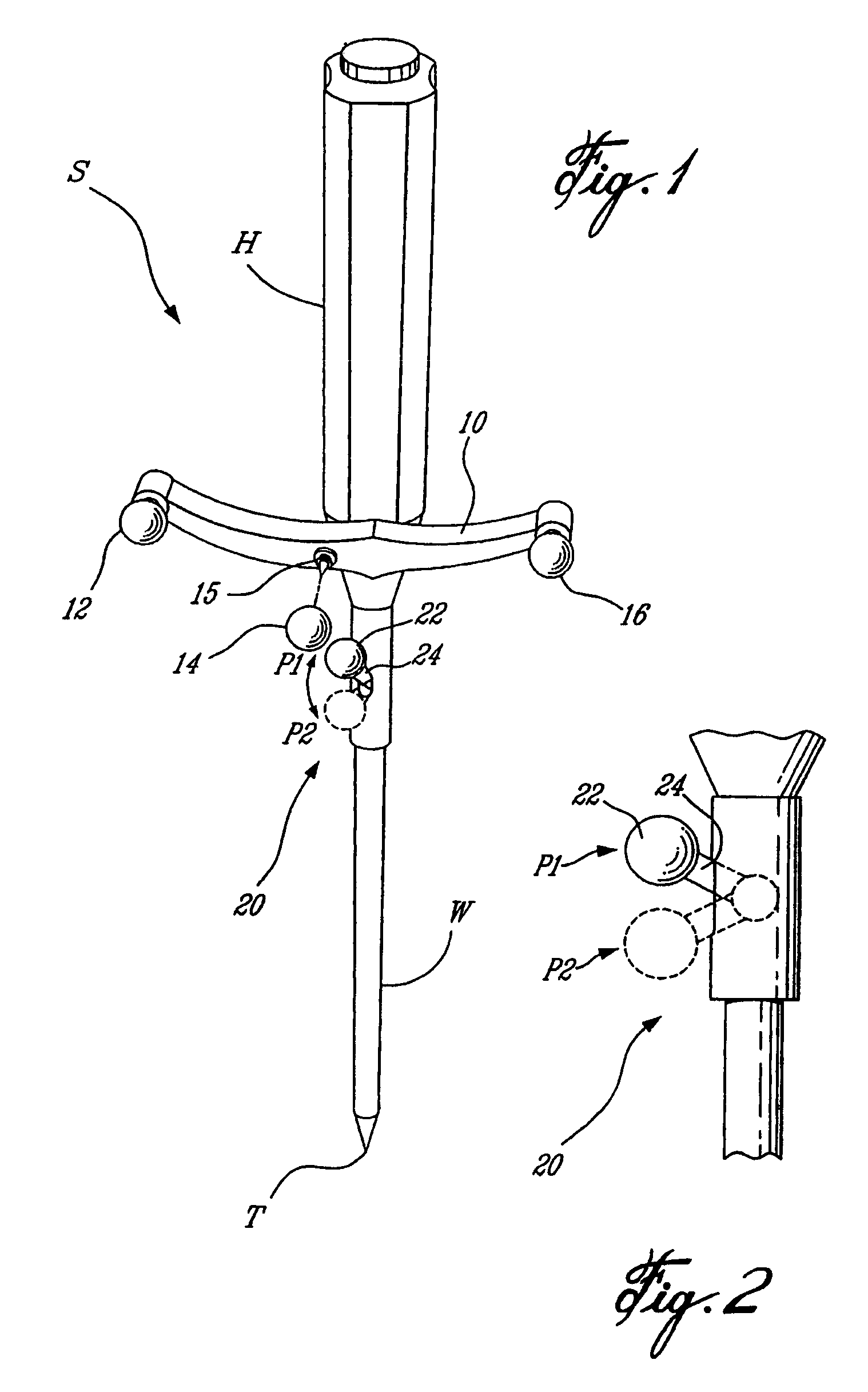 Interface apparatus for passive tracking systems and method of use thereof