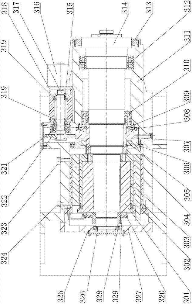 Full-numerical-control spiral bevel gear milling machine