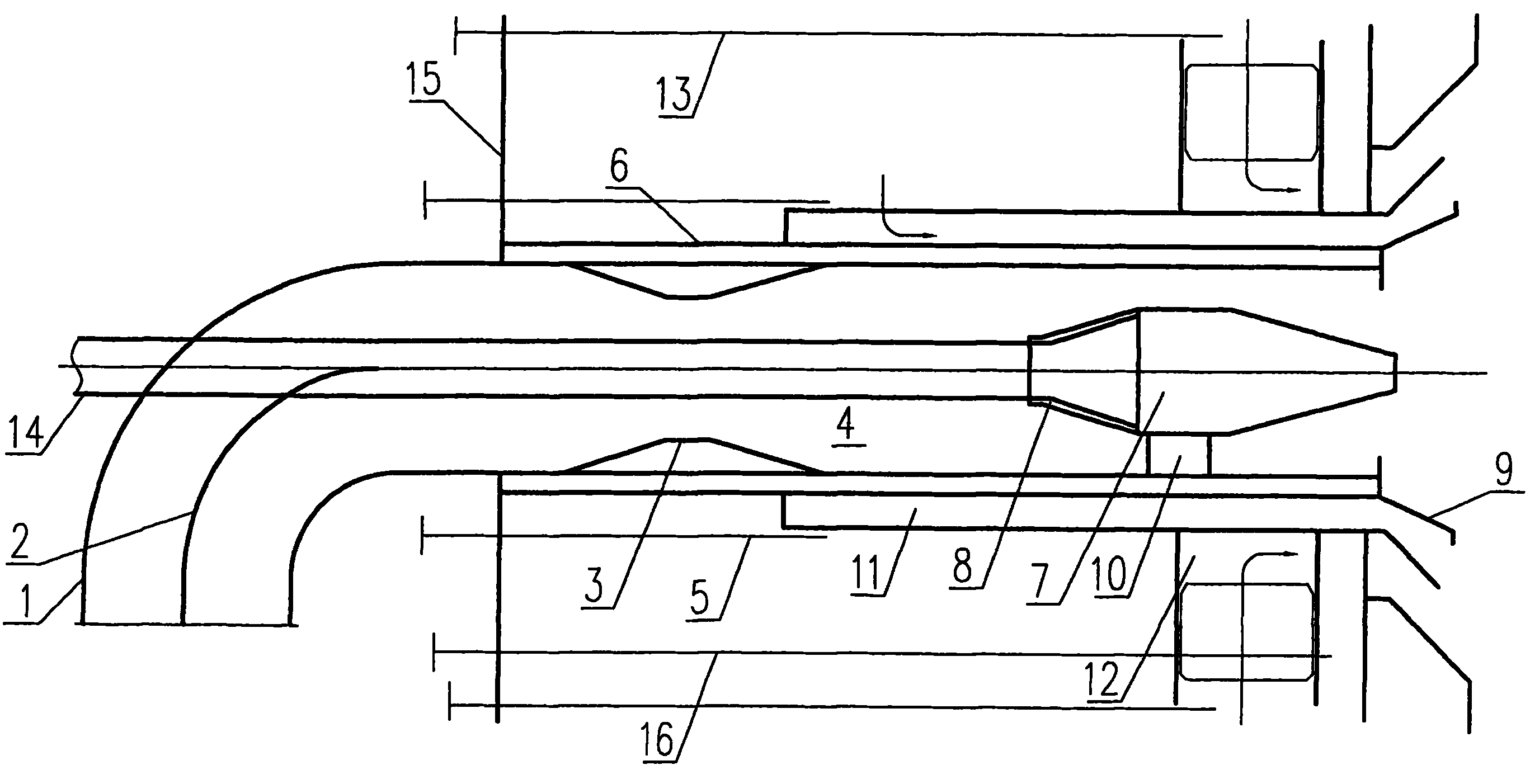 Cyclone pulverized coal burner