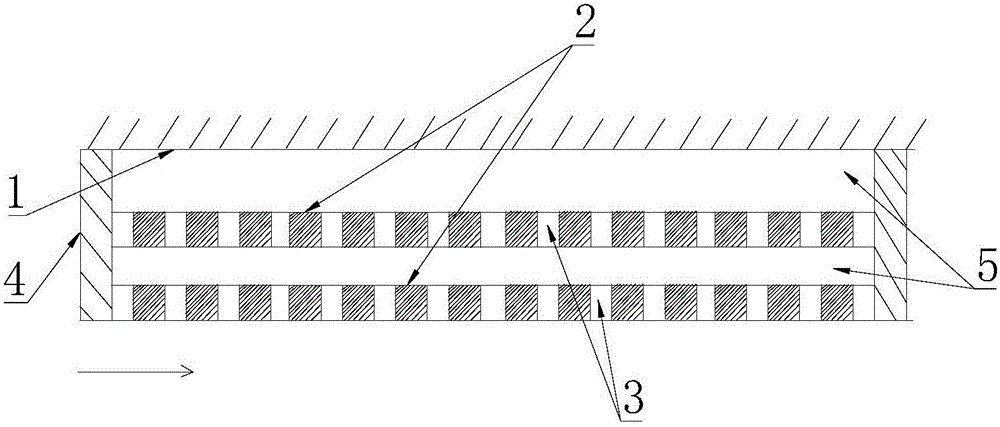 Sound absorption structure of air channel