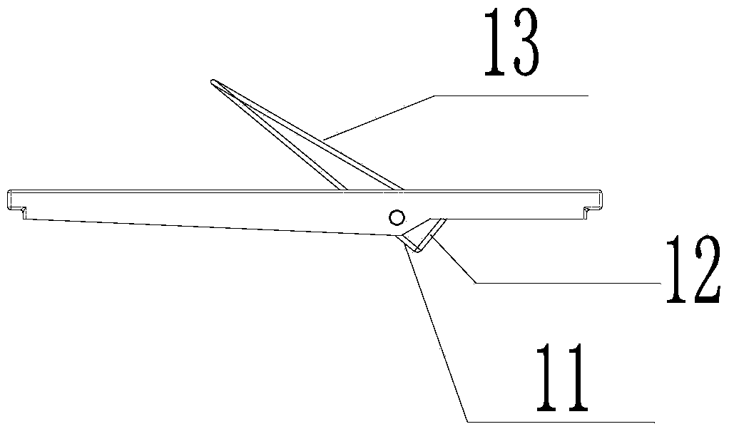 Wind guiding structure, wind opening device and air conditioner