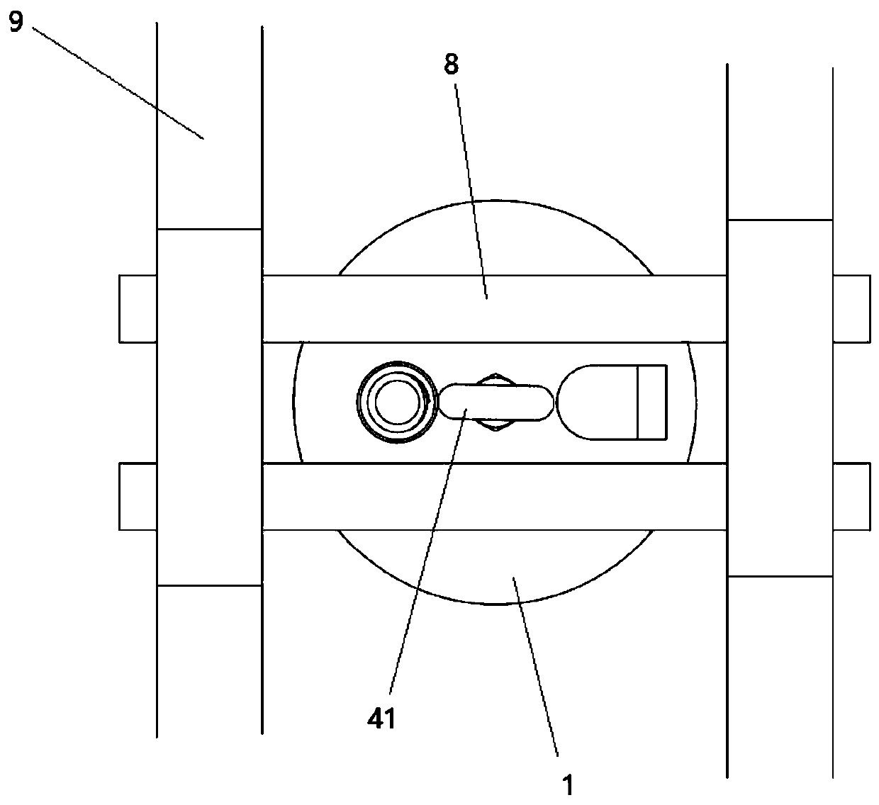 Double-hole grouting construction method