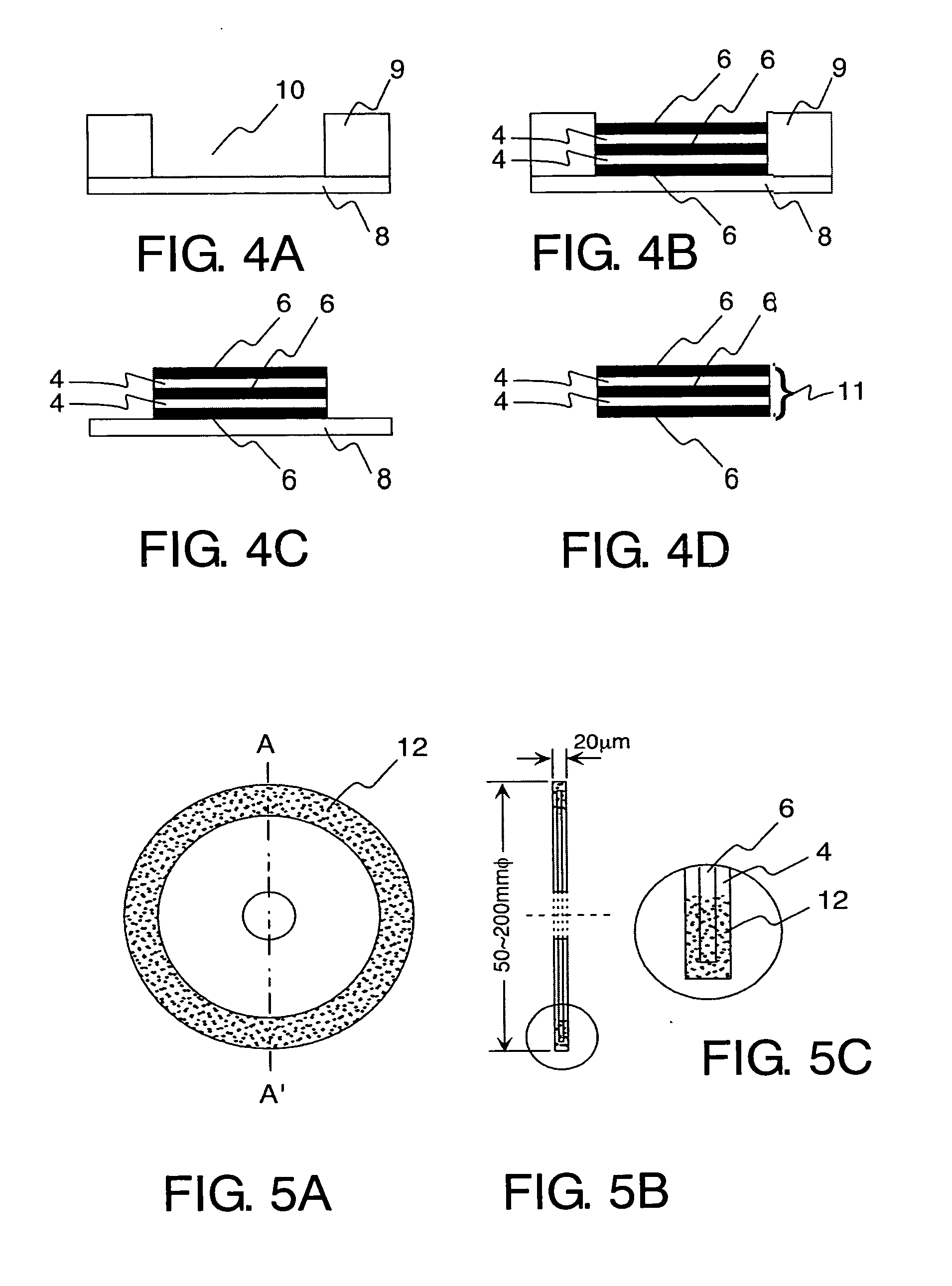 Laminated metal thin plate formed by electrodeposition and method of producing the same