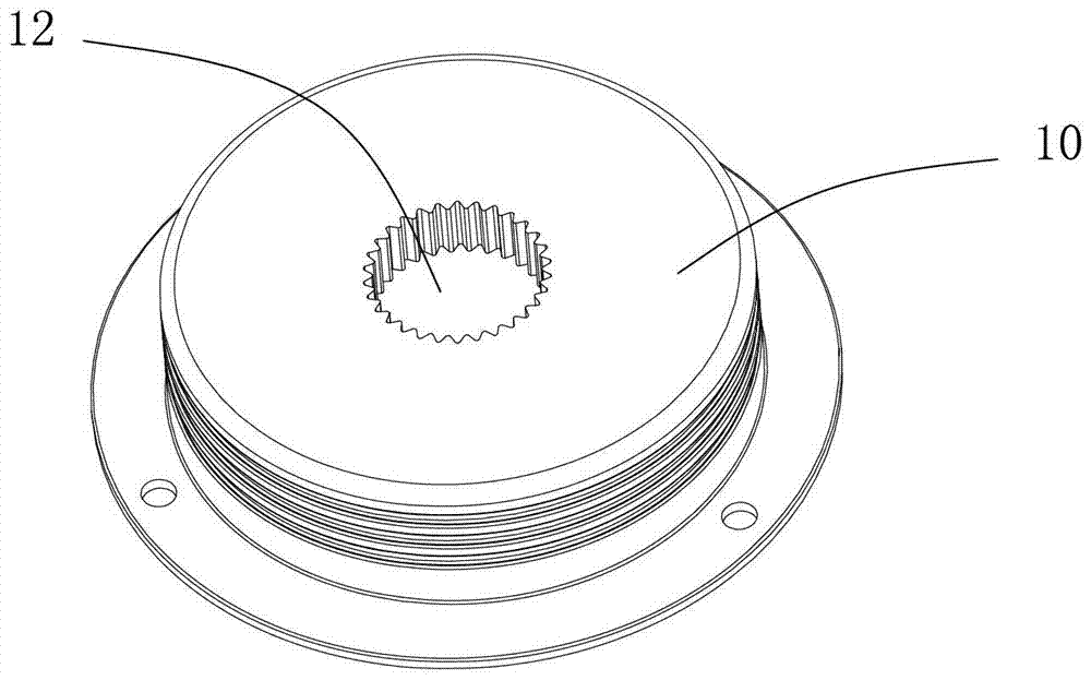 Lamp rotation mechanism and lamps