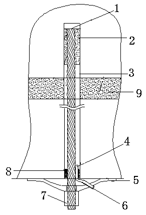 Grouting water plugging method for anchor cable hole of weakly-cemented water-rich roof