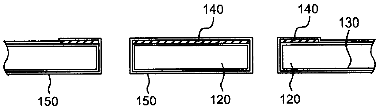 Lead frame, method for partial noble plating of said lead frame and semiconductor device having said lead frame