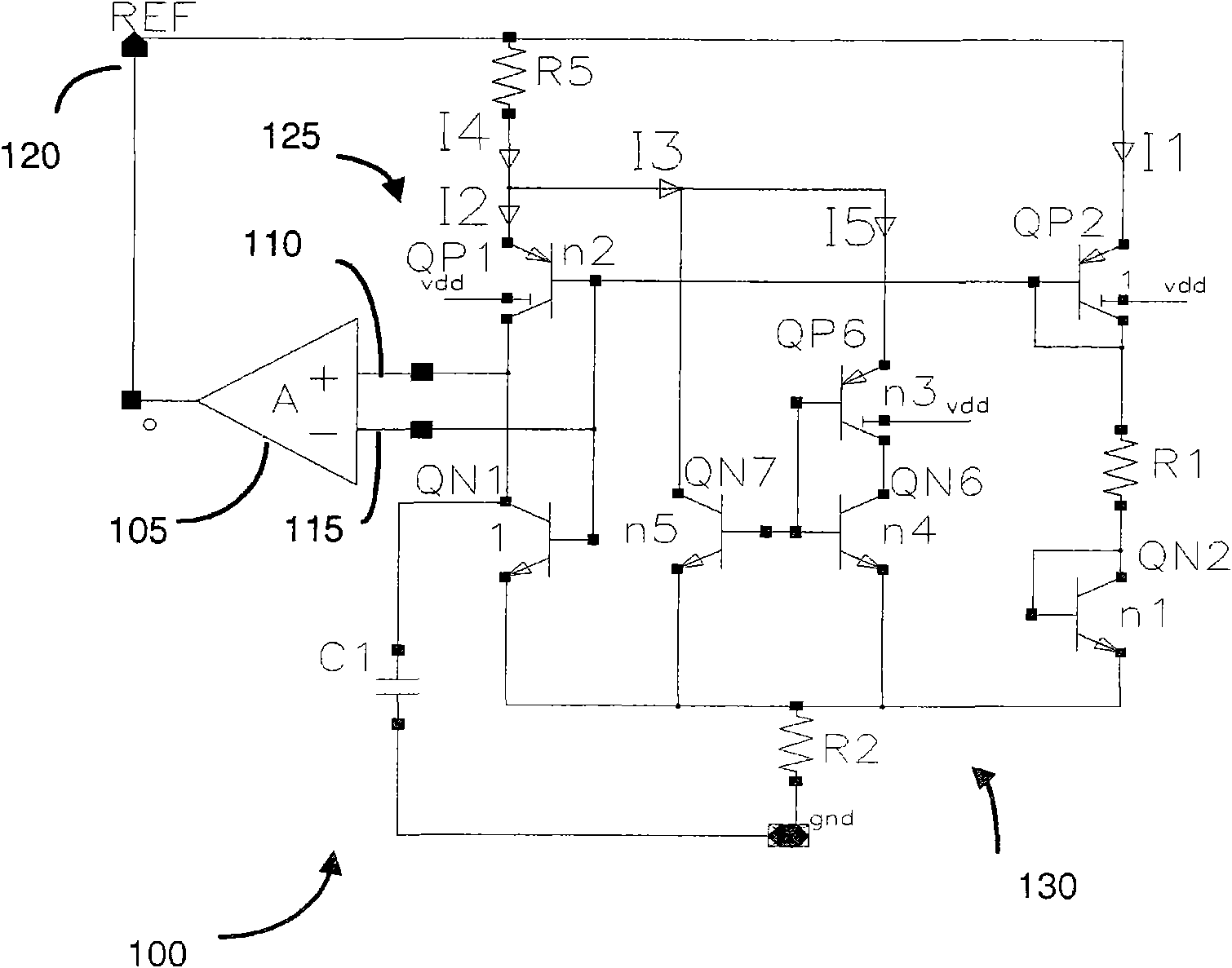 Low noise voltage reference circuit