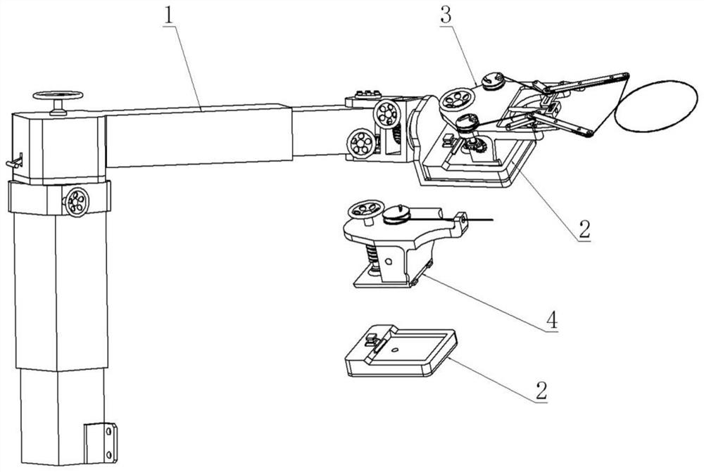 Medical instrument applied to patella repair surgery