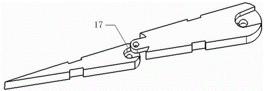 Morphing wing trailing edge driven based on shape memory alloy and deflection method thereof