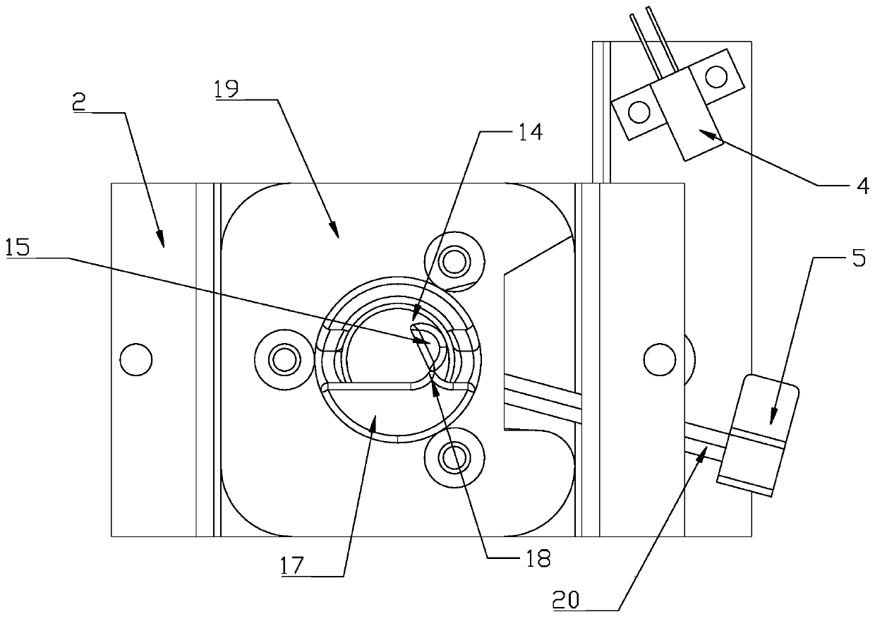 Novel planar spring pinch valve device