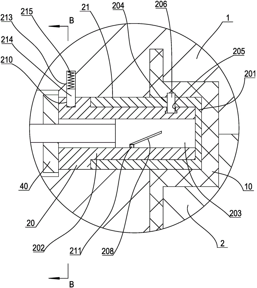 Die-casting die capable of secondarily laterally pulling core