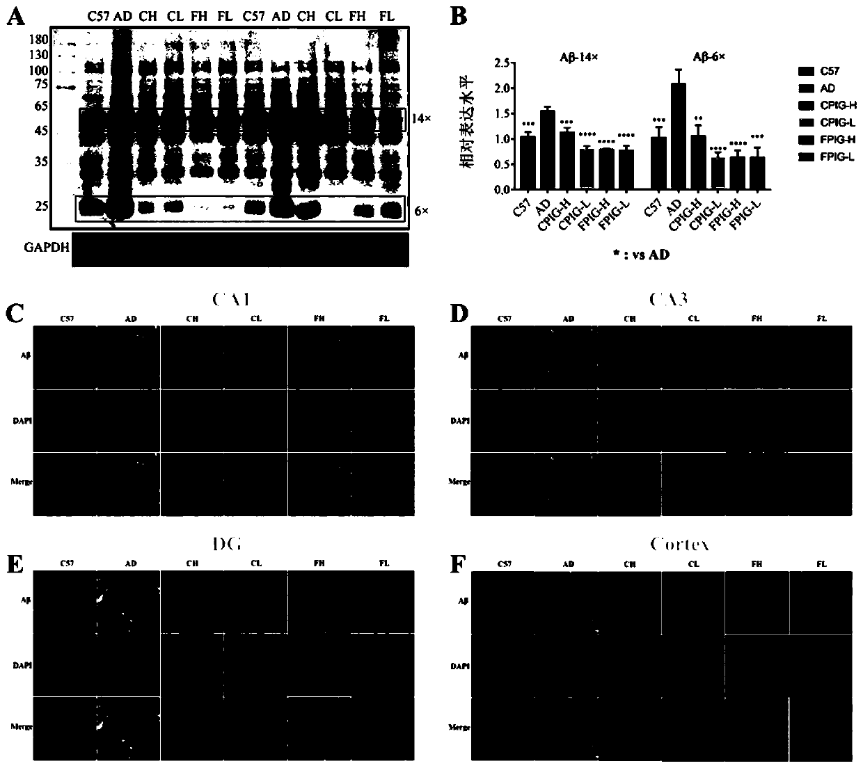 Medicine for treating Alzheimer's disease