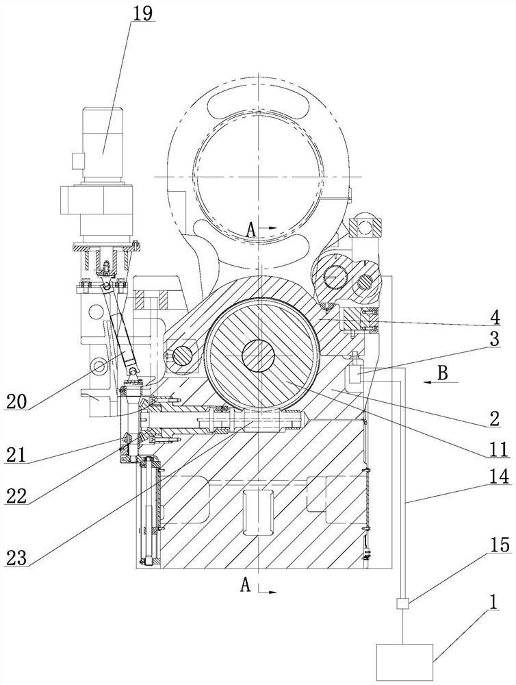 Pressure pin unloading device and method for mold adjustment of hot die forging press