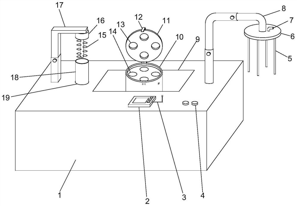 Veterinary drug antibiotic residue detection device