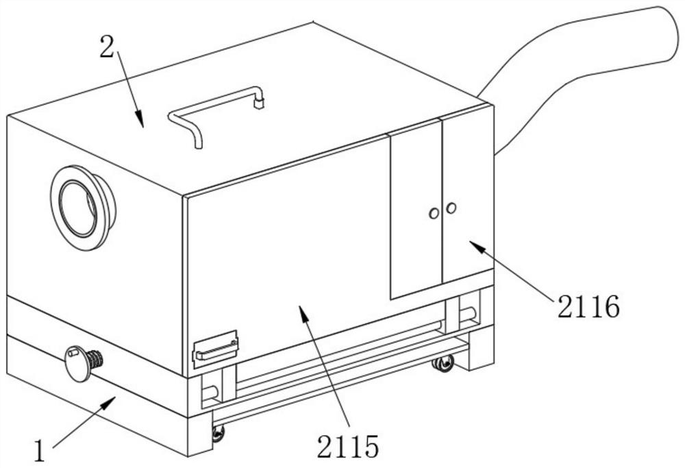 Laboratory air treatment device for human assisted reproduction technology