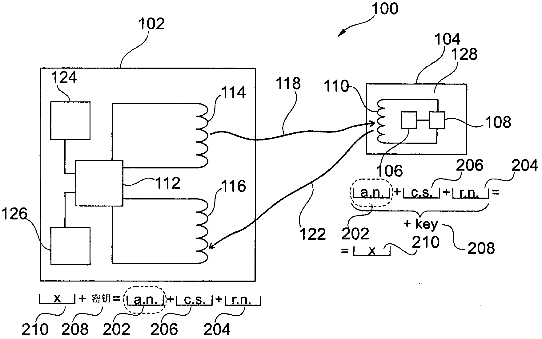 Reader and transponder for obscuring the applications supported by a reader and/or a transponder and method thereof