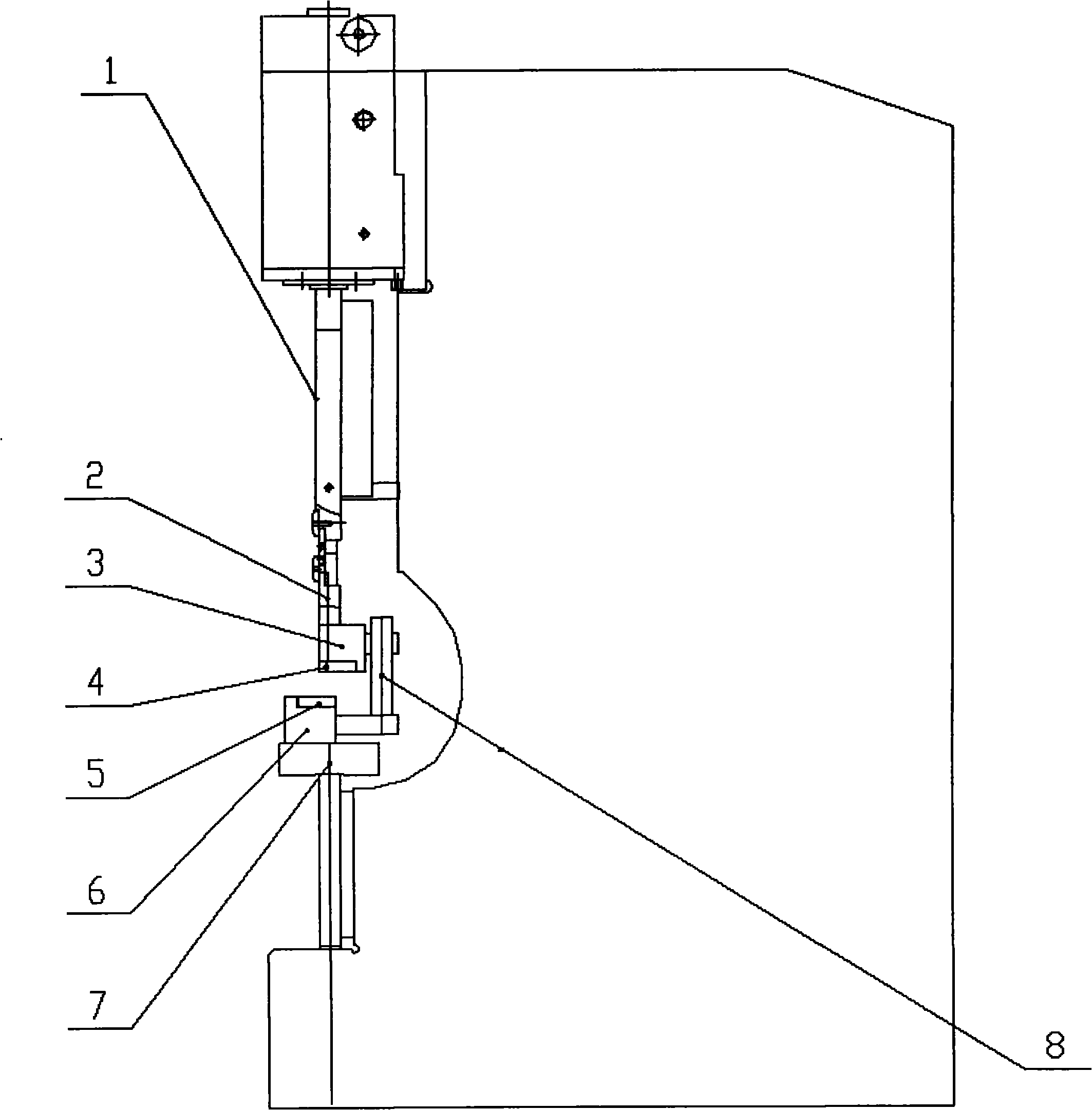 Multifunctional numerical control bending machine for molding irregular plates
