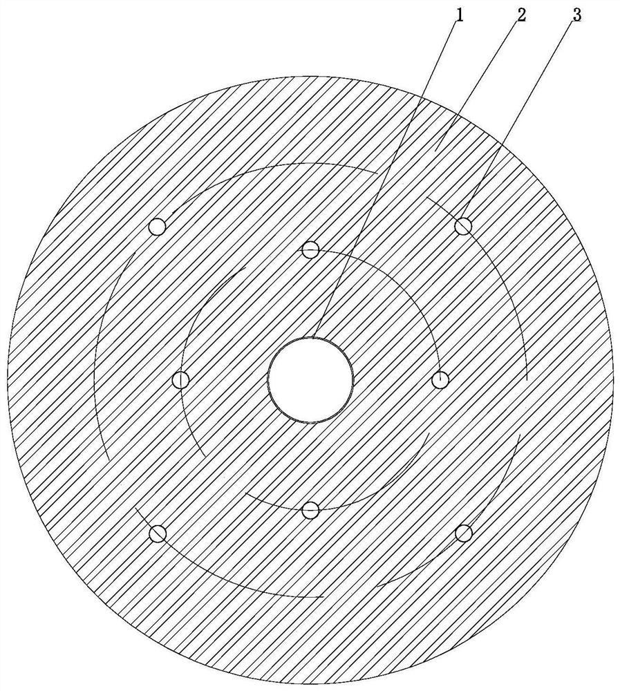 Composite foundation and foundation reinforcement construction method for offshore wind turbines