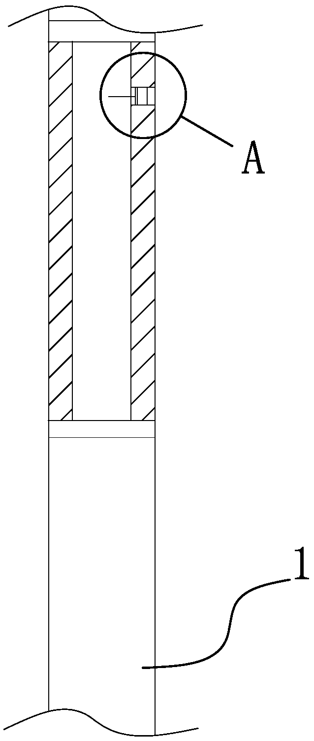 Plugging structure of live bamboo injection hole