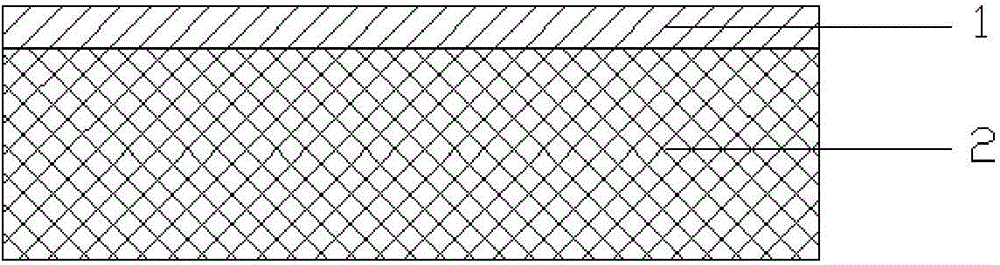 Surface discharge type glass substrate for light pumping source and preparation method of surface discharge type glass substrate for light pumping source