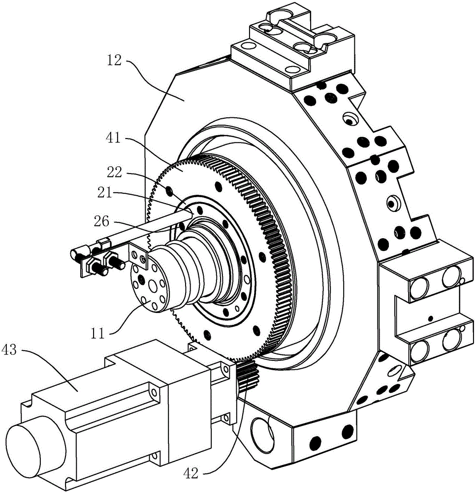 Stably-running lathe tool turret assembly