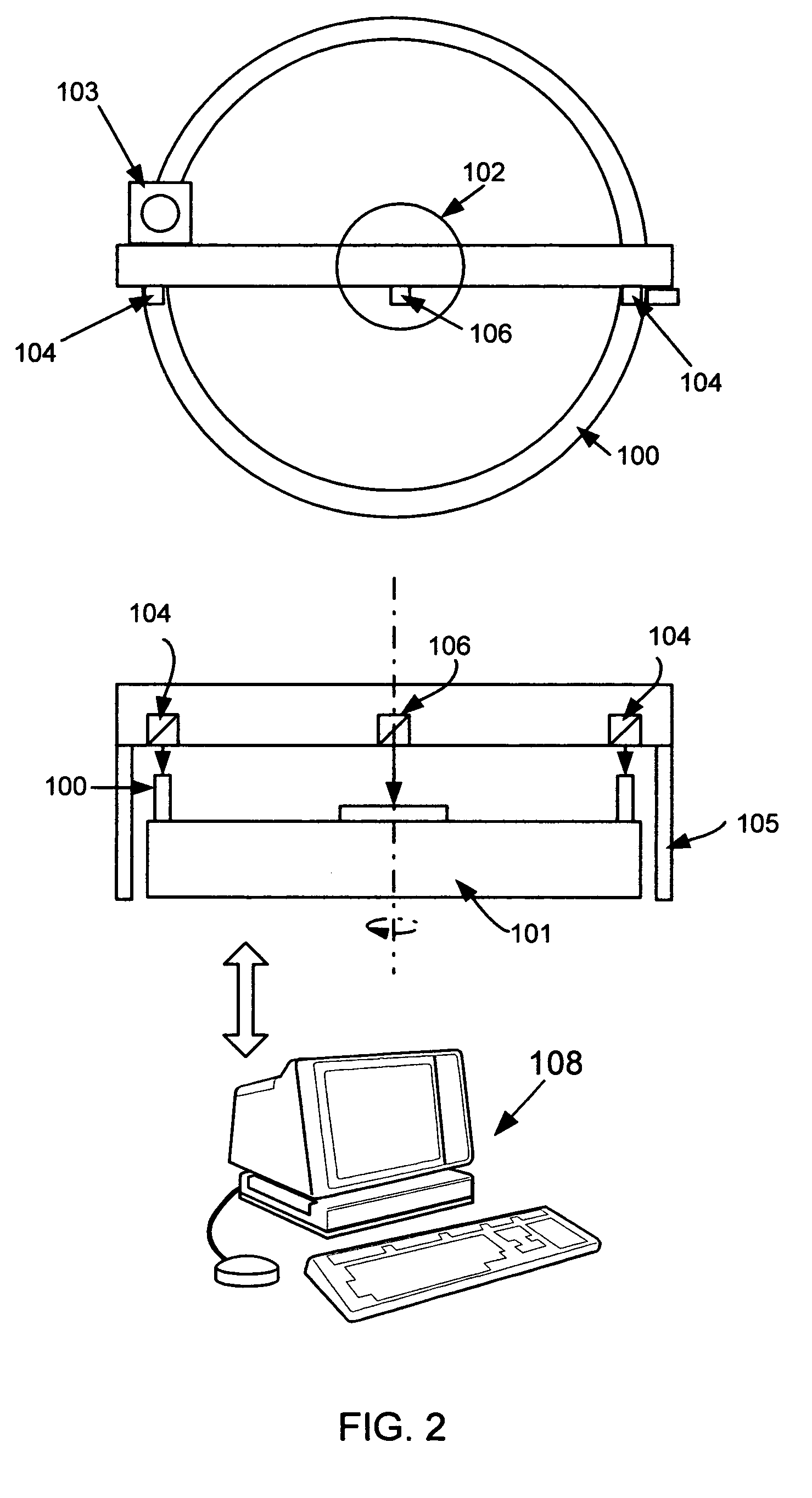 Method and apparatus for interferometric measurement of components with large aspect ratios