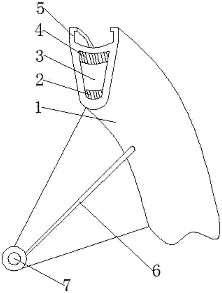 High-temperature-resisting carbon fiber bicycle rim