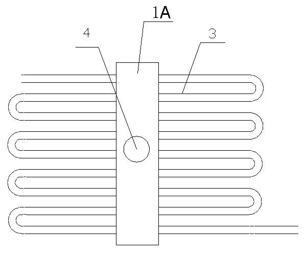 Device for inhibiting frost formation of evaporimeter by supersonic vibration