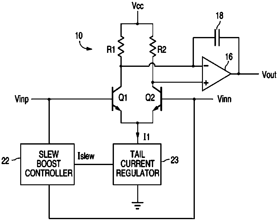 Conversion rate enhancing circuit applied to operational amplifier