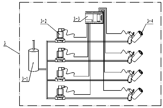 Anti-blocking processing system for welding gun nozzles for carbon dioxide arc welding