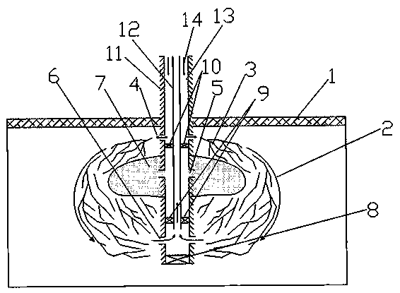 A method for improving heat exchange efficiency after fracturing of hot dry rock