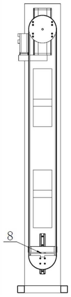 Unpowered treadmill belt stretching matching device and method