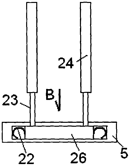 Multifunctional barrow device with baffles for facilitating relieving bowels and conveying pregnant woman