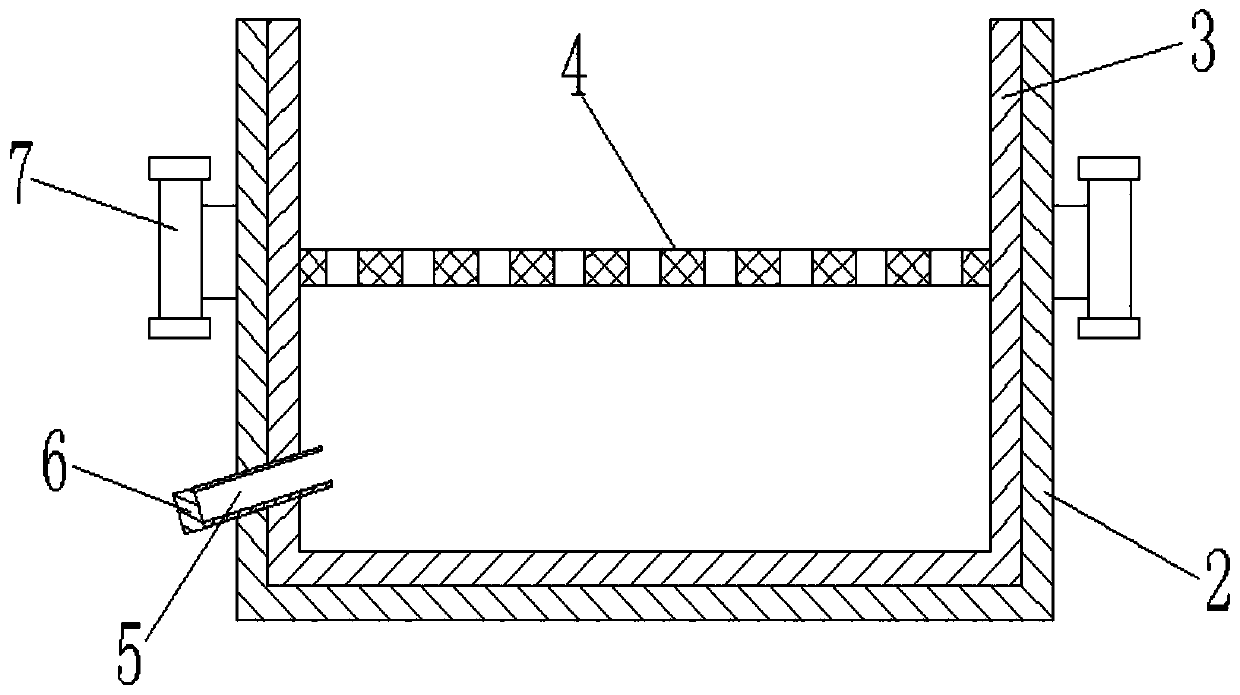 Paint collecting device for wood roll coating machine