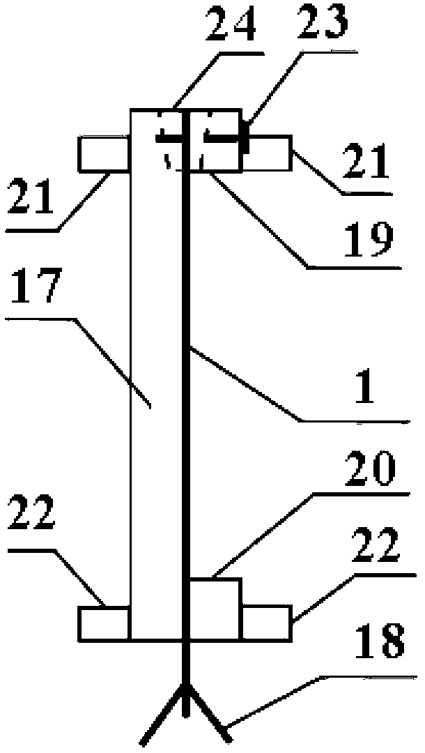 Fast and objective testing device and method for body-fitted property of fabric in hygrometric state