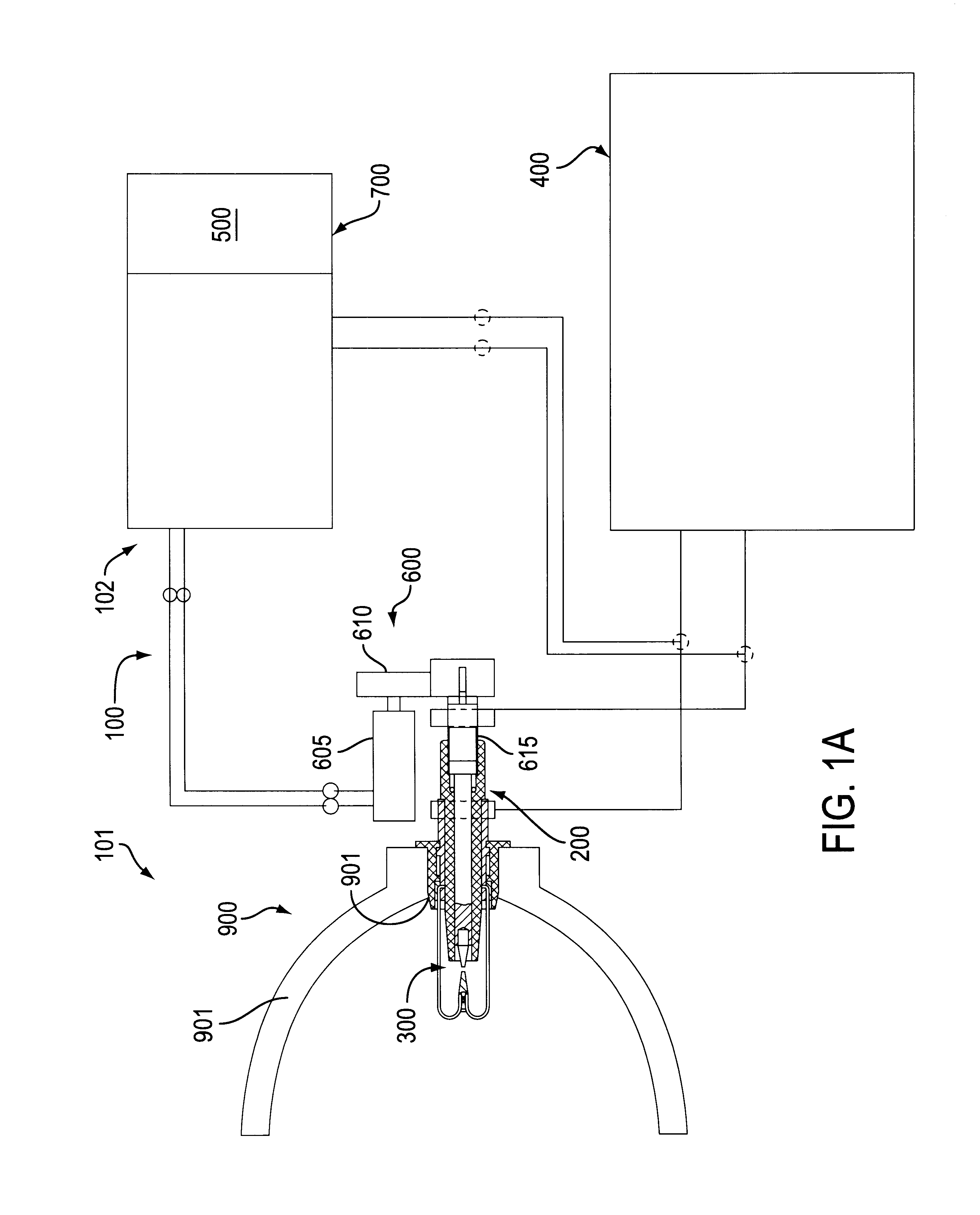 Adjustable electrode and related method