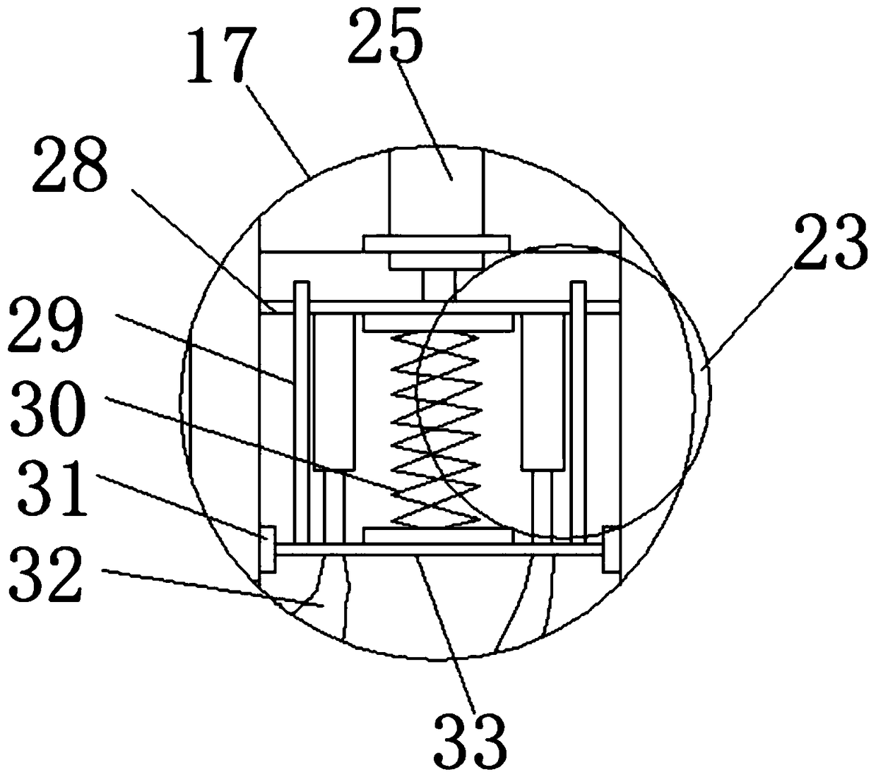 Colored paper jetting assisting device for wedding