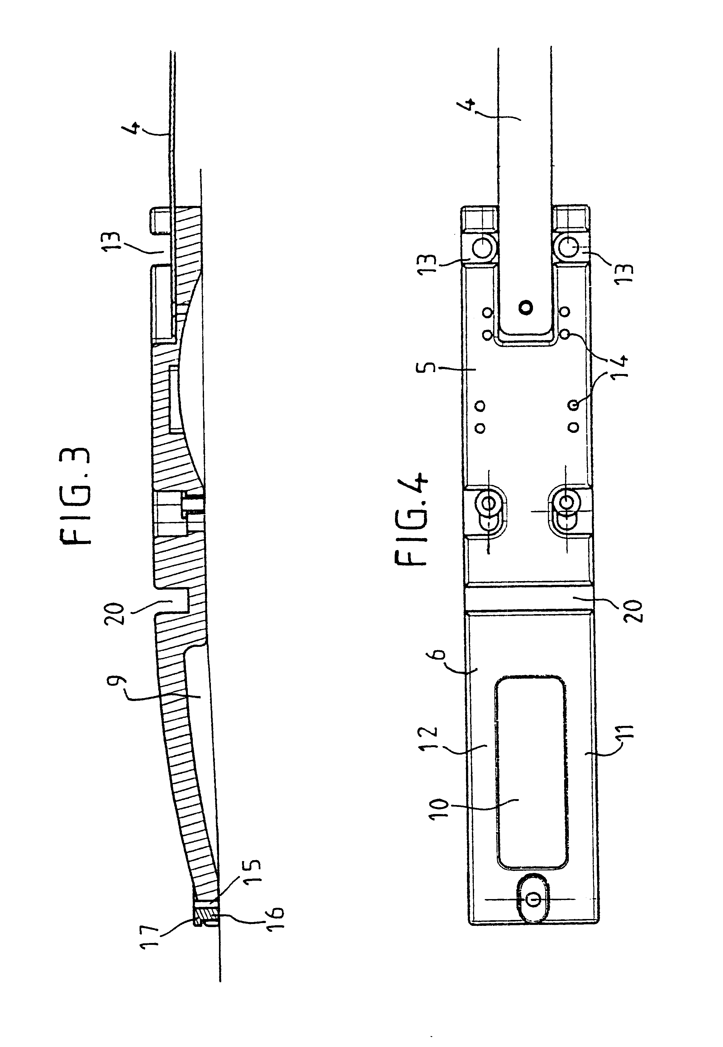 Device for raising at least one binding element used on a board for gliding