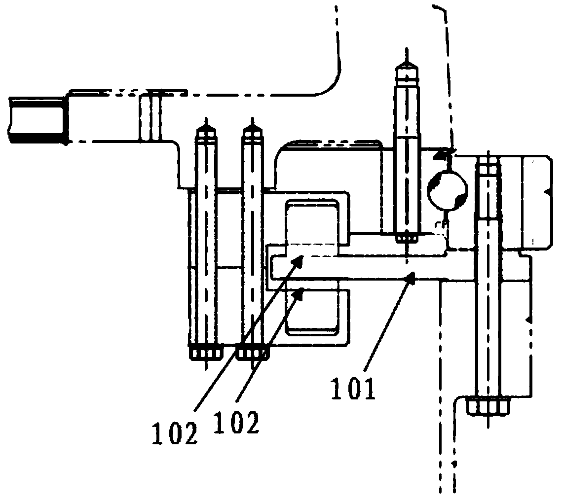 Wind power generating set and its yaw braking device, braking system and braking method