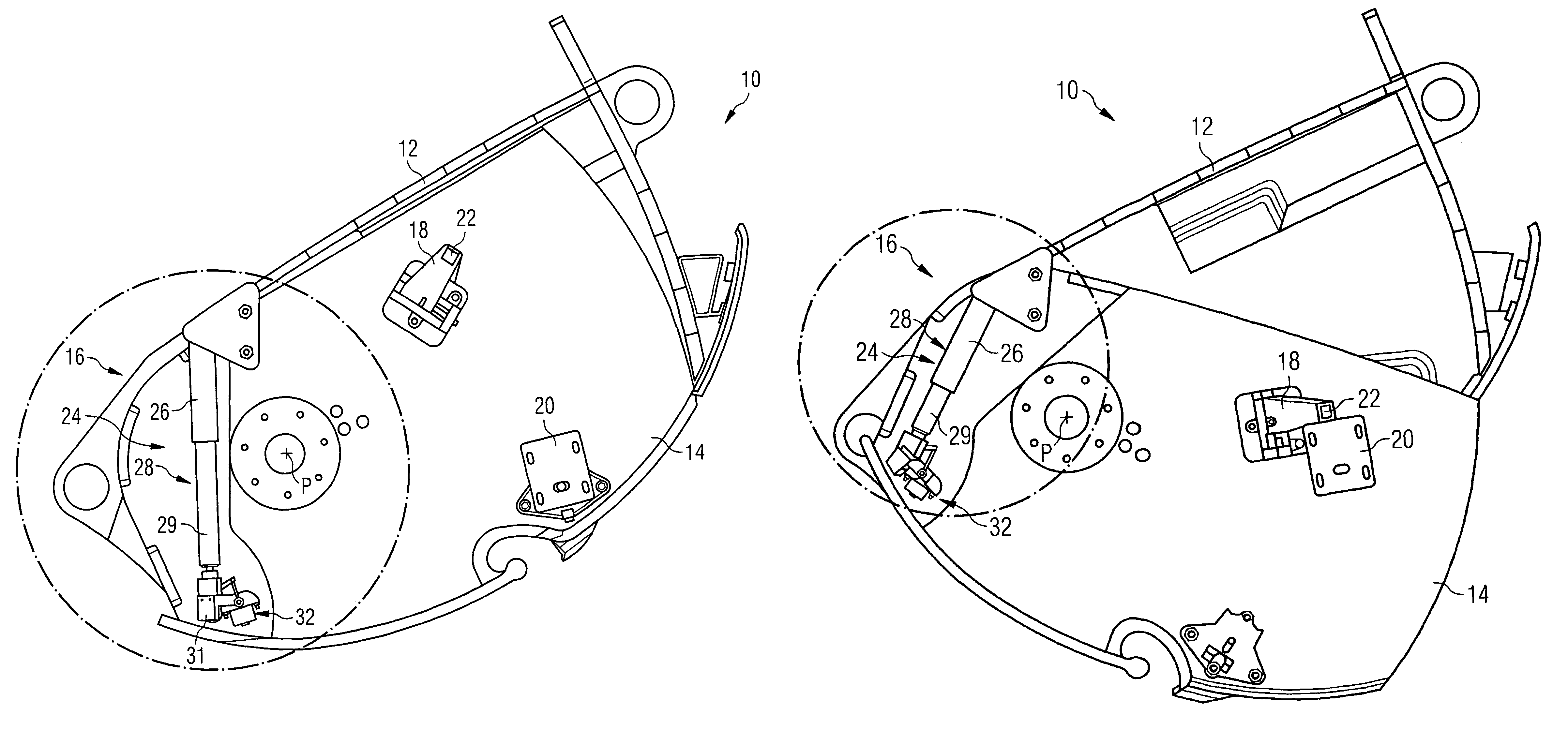 Force assisting system for luggage system
