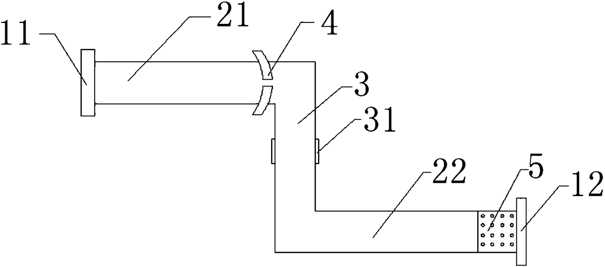 Refrigeration structure for heat dissipation pipe