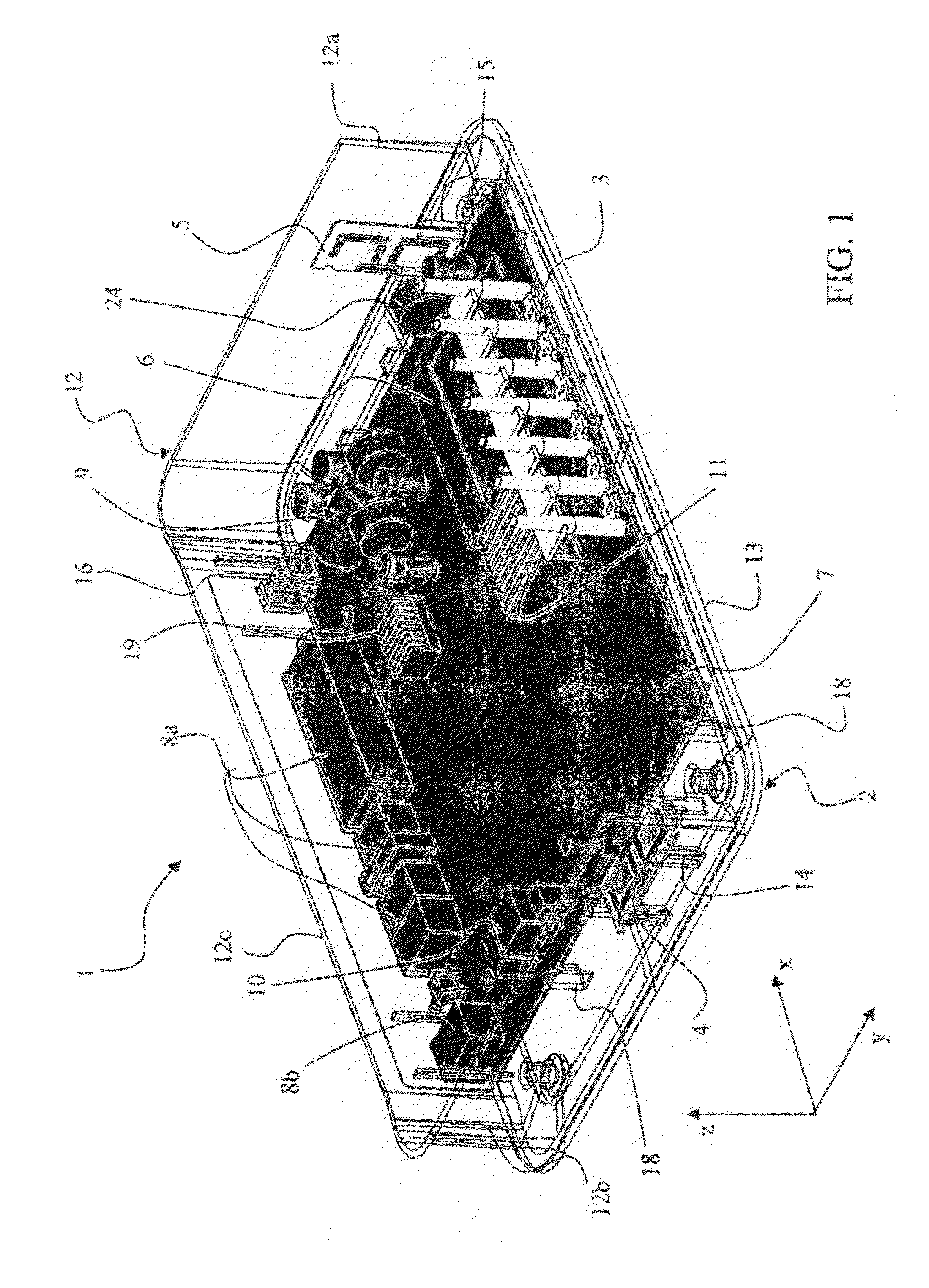 Wireless network device including a polarization and spatial diversity antenna system