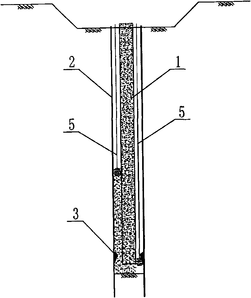 Construction method for vibrator pipe sinking high-pressure grouting underpinning pile extracting