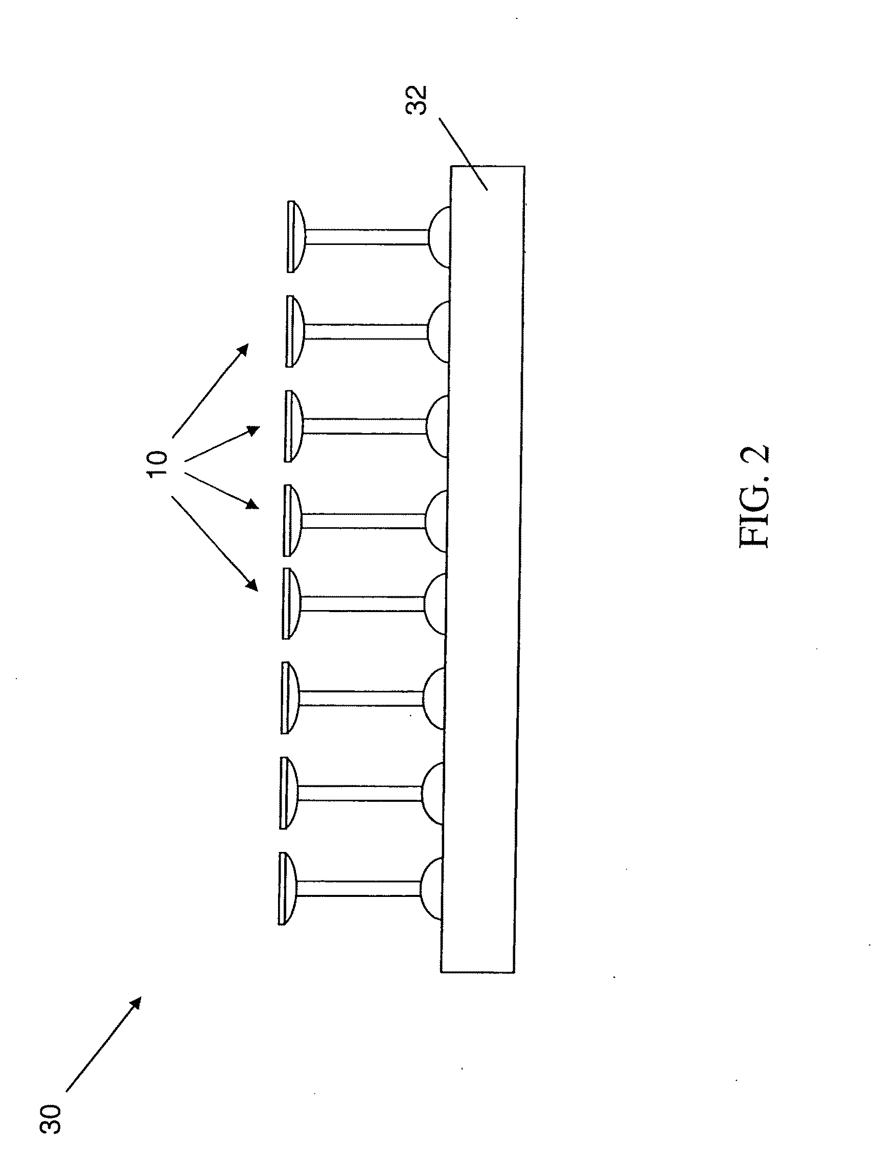 Dry adhesives and methods for making dry adhesives