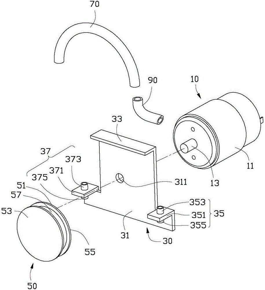 Air pressure adjusting device of automatic dispensing device
