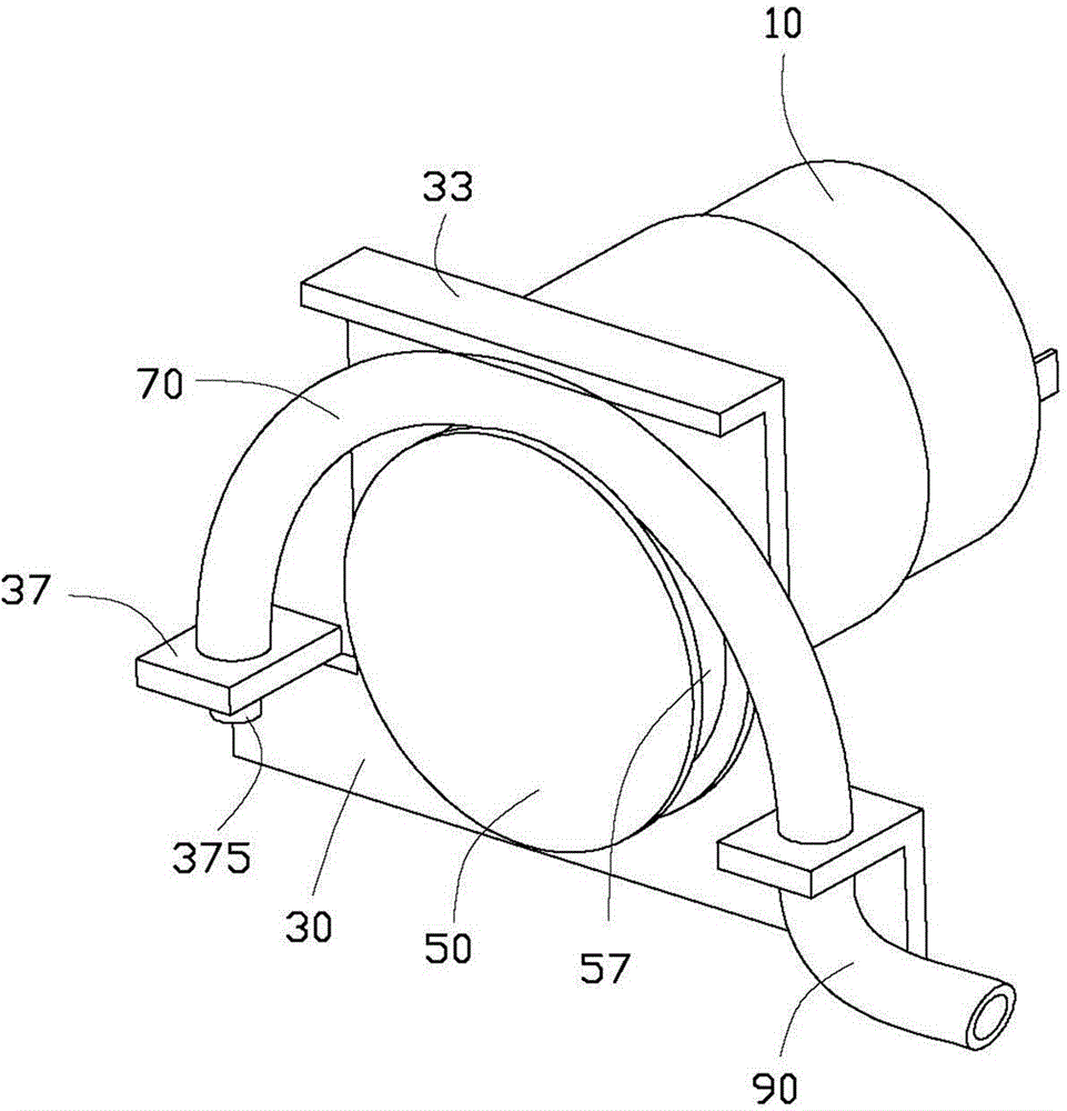 Air pressure adjusting device of automatic dispensing device