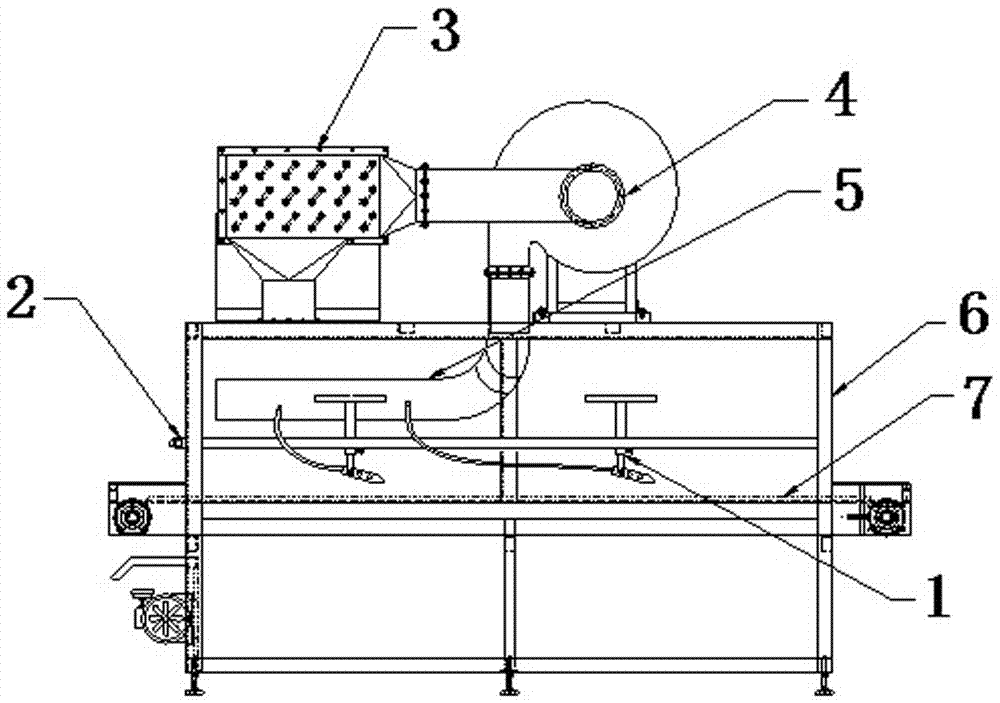 All-dimensional drying device for battery production and use method thereof