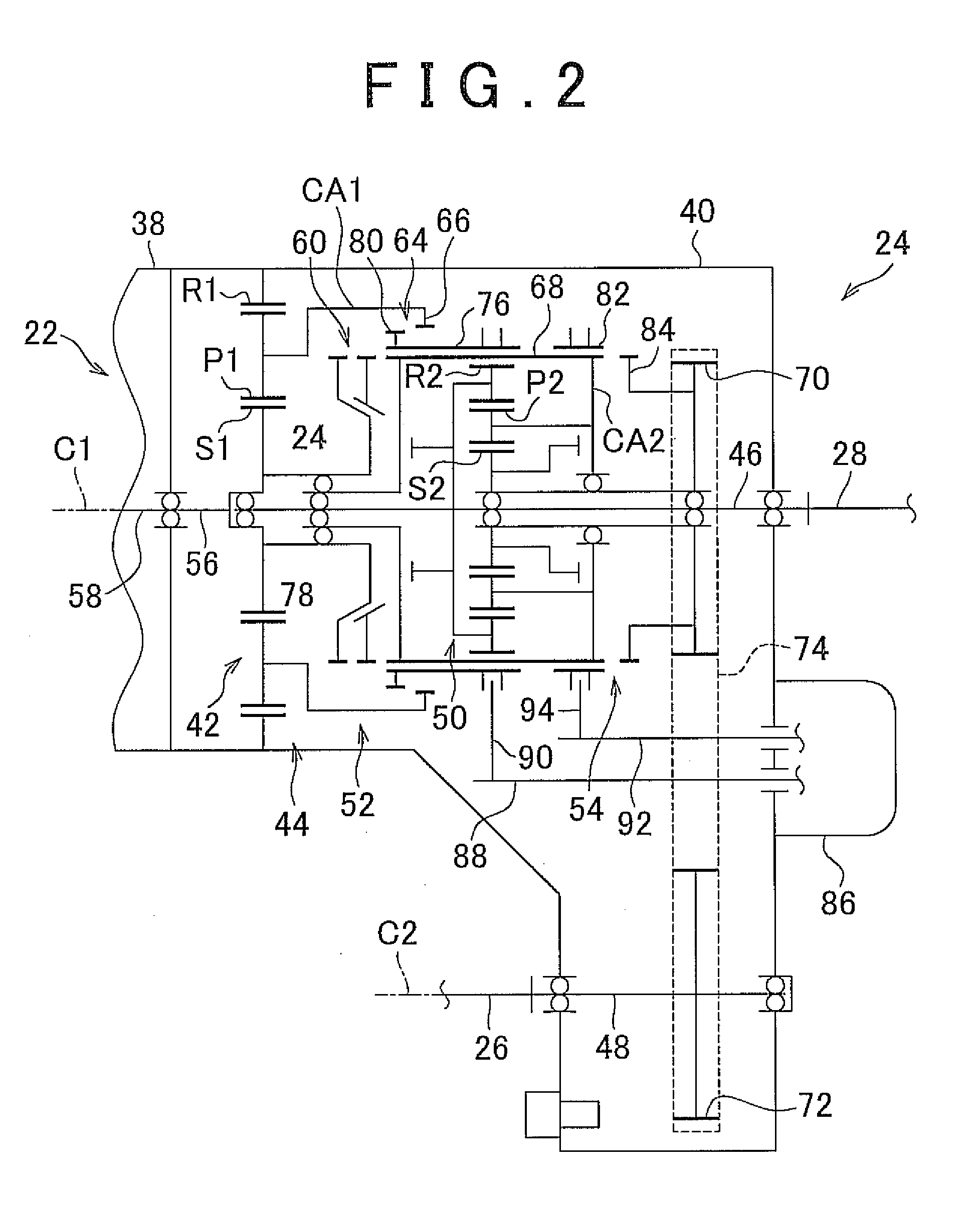 Control device and control method for four-wheel drive vehicle