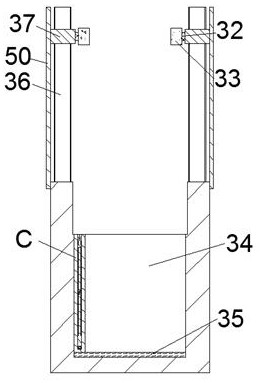 Equipartition and accompanying-pressing book case feeding device